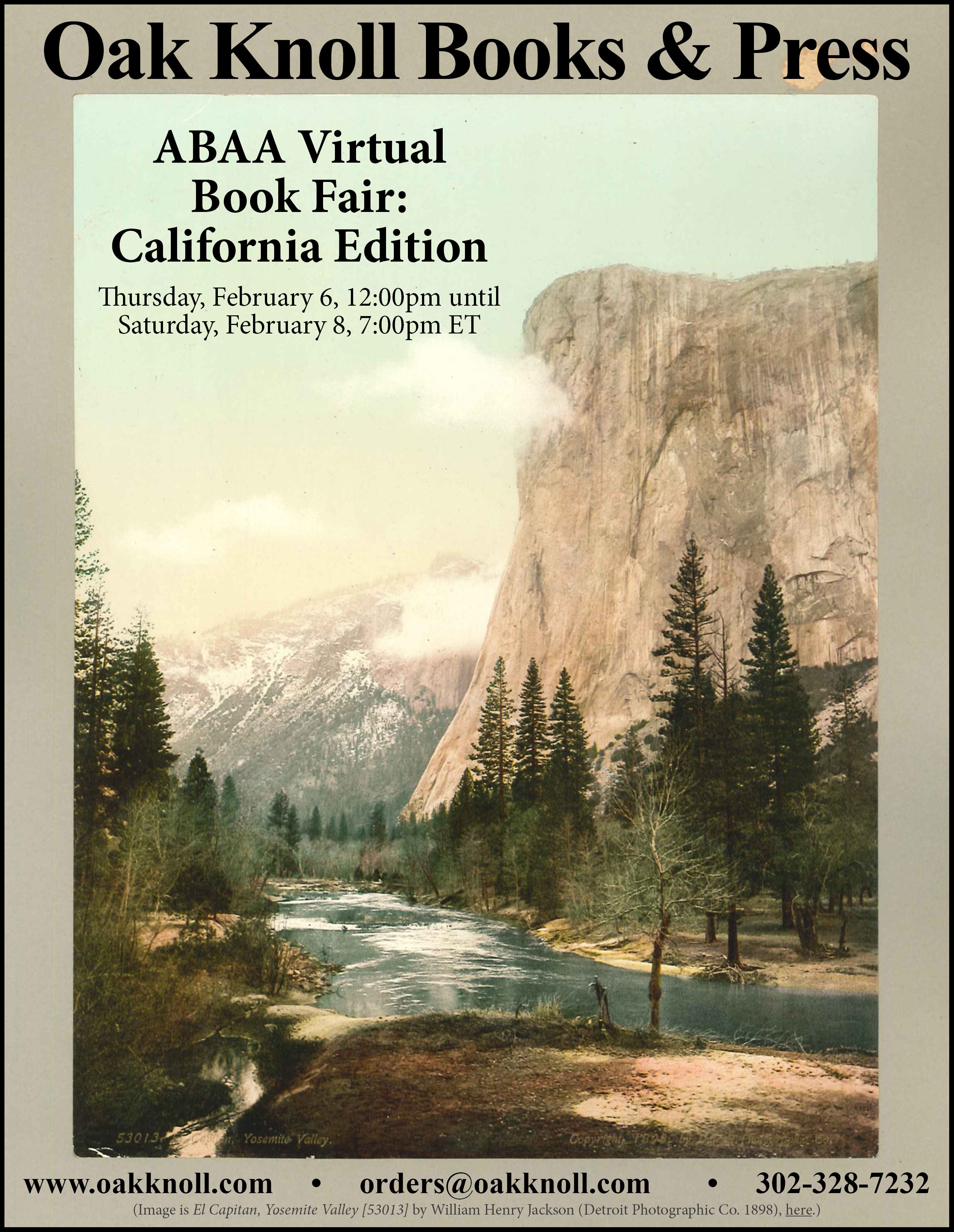 ABAA Virtual Book Fair: California Edition 2025