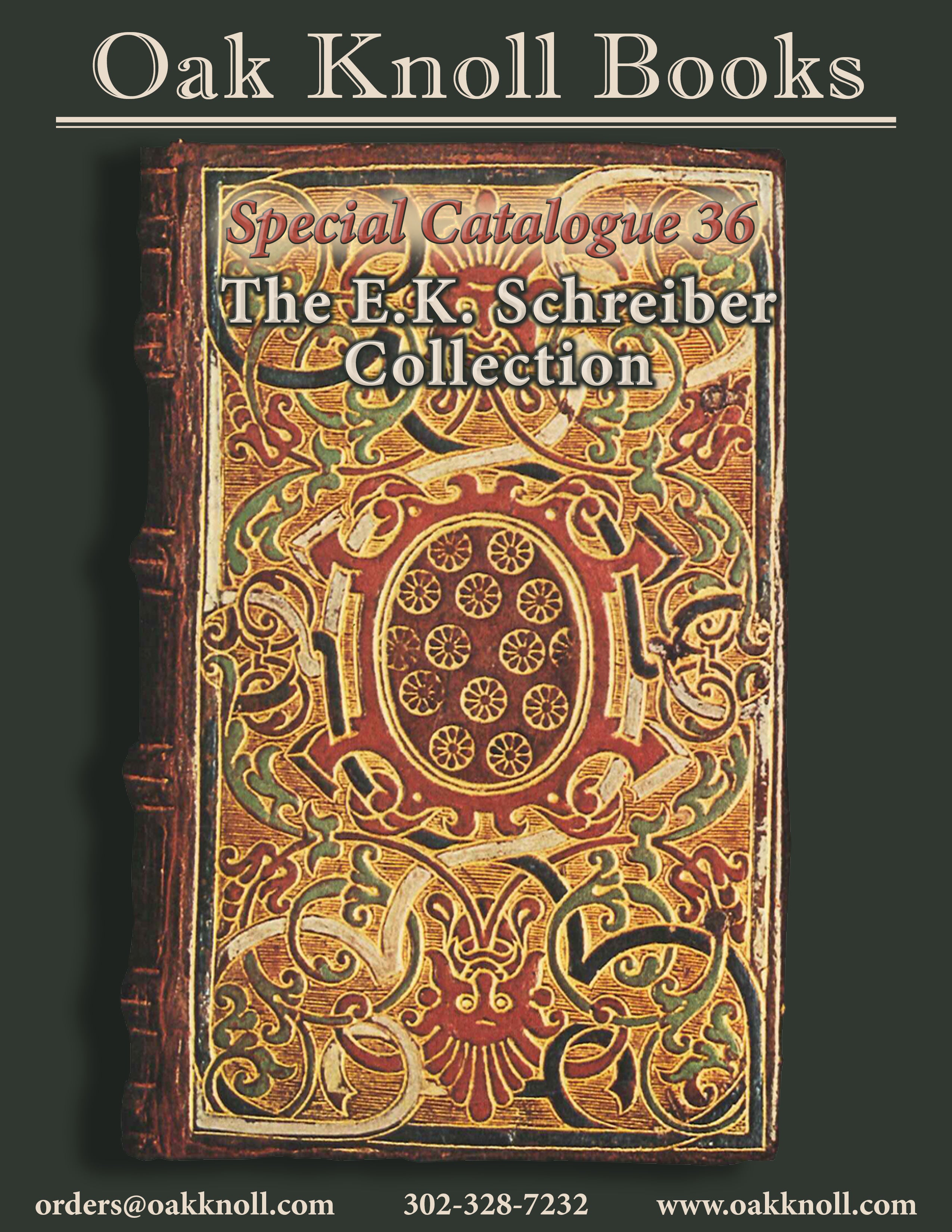  Special Catalogue 36: E.K. Schreiber Collection