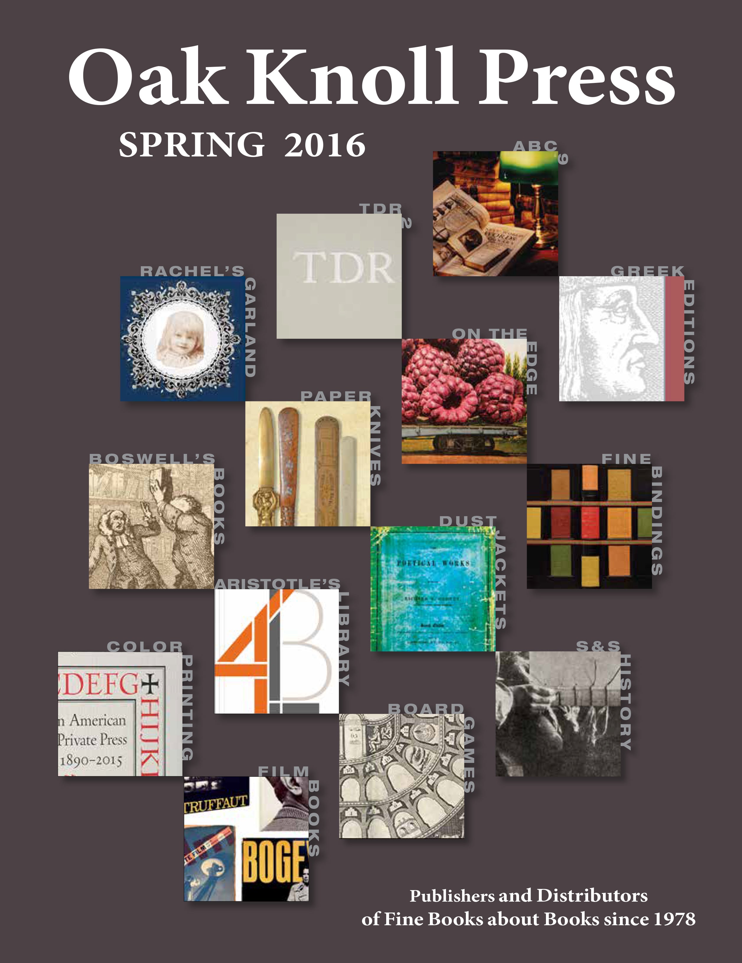 Spring 2016 Publishing Catalogue