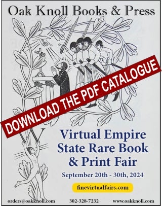 Virtual Empire State Rare Book & Print Fair