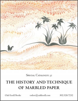 Check out Special Catalogue #32: The History and Technique of Marbled Paper