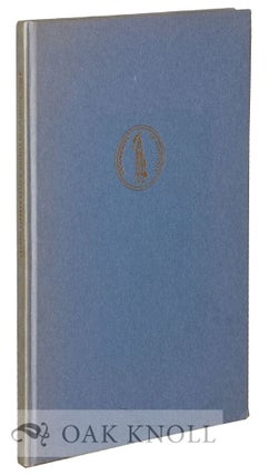 A BRIEF ACCOUNT OF THE CLIFTON WALLER BARRETT LIBRARY. Herbert Cahoon.