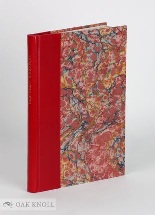 Order Nr. 461 OLD REAM WRAPPERS, AN ESSAY ON EARLY REAM WRAPPERS OF ANTIQUARIAN INTEREST. Henk Voorn