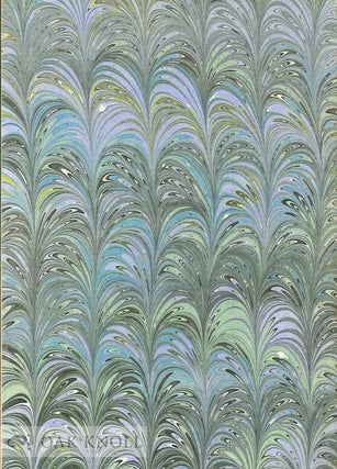 ON IMPROVEMENTS IN MARBLING THE EDGES OF BOOKS AND PAPER, A NINETEENTH CENTURY MARBLING ACCOUNT EXPLAINED AND ILLUSTRATED WITH FOURTEEN ORIGINAL MARBLED SAMPLES.