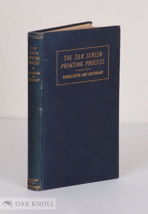 Order Nr. 650 SILK SCREEN PRINTING PROCESS. J. I. Biegeleisen, E J. Busenbark