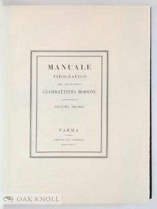 MANUALE TIPOGRAFICO.