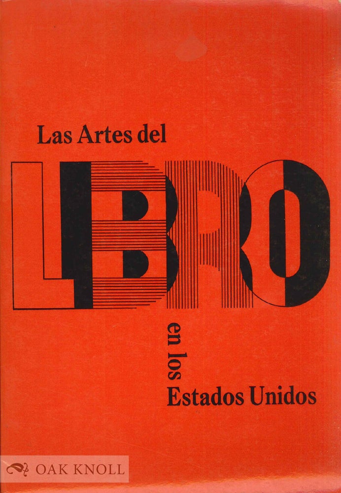 Order Nr. 723 LAS ARTES DEL LIBRO EN LOS ESTADOS UNIDOS 1931-1941.