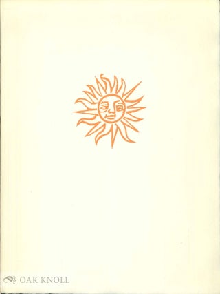 Order Nr. 838 KEEPSAKE PRINTED FOR THE WYNKYN DE WORDE SOCIETY ON THE OCCASION OF THEIR VISIT TO...