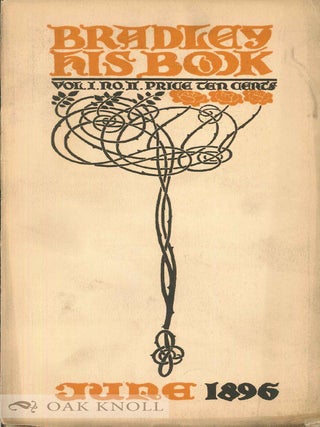 Order Nr. 879 BRADLEY, HIS BOOK VOLUME I, 2. Will Bradley