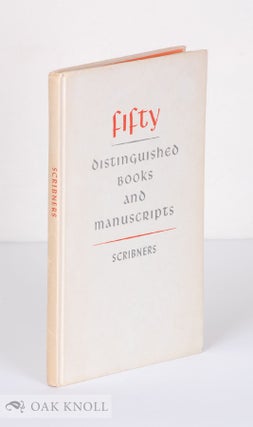 Order Nr. 989 FIFTY DISTINGUISHED BOOKS AND MANUSCRIPTS
