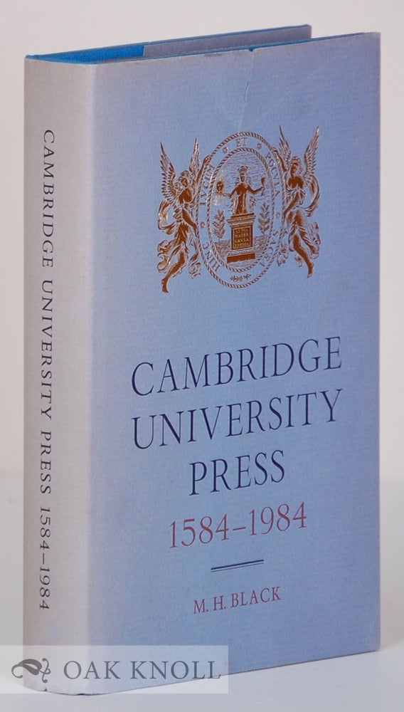 Order Nr. 1337 CAMBRIDGE UNIVERSITY PRESS 1584-1984. M. H. Black.