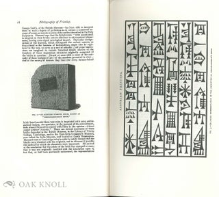A BIBLIOGRAPHY OF PRINTING WITH NOTES & ILLUSTRATIONS.