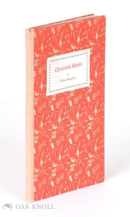 Order Nr. 1421 CHRISTMAS BOOKS. Walter Klinefelter