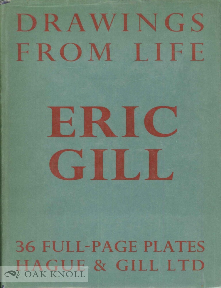 Order Nr. 2041 DRAWINGS FROM LIFE. Eric Gill.
