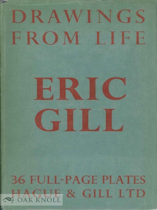 Order Nr. 2041 DRAWINGS FROM LIFE. Eric Gill