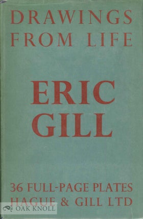 Order Nr. 2041 DRAWINGS FROM LIFE. Eric Gill