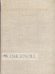 Order Nr. 2099 DEUTSCHE BUCHEREI, 1912-1962 FESTSCHRIFT ZUM FÜNFZIGJÄHRIGEN BESTEHEN DER...