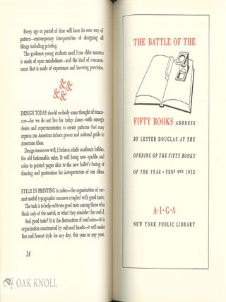 NOTES ALONG THE TYPOGRAPHIC WAY