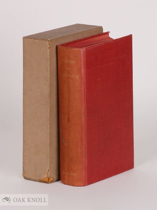 Order Nr. 2220 FOURNIER ON TYPEFOUNDING THE TEXT OF THE MANUAL TYPOGRAPHIQUE (1764-1766)...