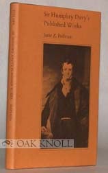 Order Nr. 2301 SIR HUMPHRY DAVY'S PUBLISHED WORKS. June Z. Fullmer