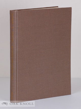 Order Nr. 2544 JOHN FELL, THE UNIVERSITY PRESS AND THE FELL TYPE With a New Introduction by...