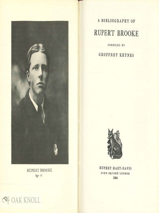 BIBLIOGRAPHY OF RUPERT BROOKE.