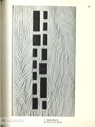 MODERN BRITISH BOOKBINDINGS, AN EXHIBITION OF MODERN BOOKBINDING BY MEMBERS OF DESIGNER BOOKBINDERS.
