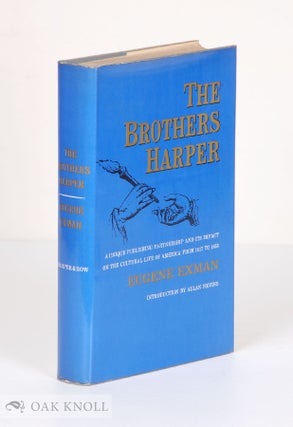 Order Nr. 3041 THE BROTHERS HARPER, A UNIQUE PUBLISHING PARTNERSHIP AND ITS IMPACT UPON THE...
