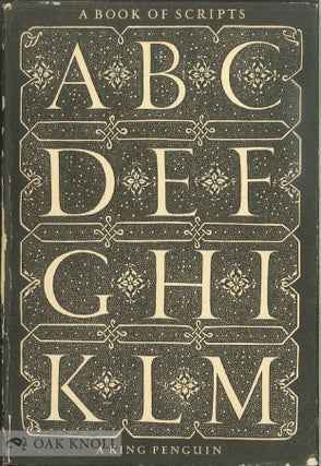 Order Nr. 3945 A BOOK OF SCRIPTS. Alfred Fairbank