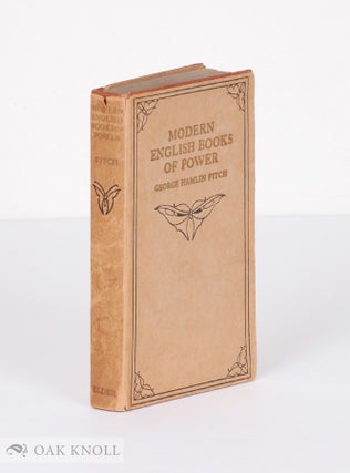 Order Nr. 3977 MODERN ENGLISH BOOKS OF POWER. George Hamlin Fitch