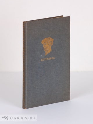 Order Nr. 4159 THE 500TH ANNIVERSARY OF THE INVENTION OF PRINTING. Otto W. Fuhrmann