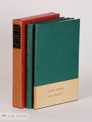 Order Nr. 4231 COLOUR PRINTING, A PRACTICAL DEMONSTRATION OF COLOUR PRINTING BY LETTERPRESS,...