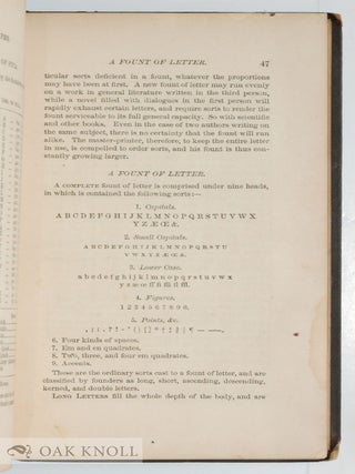 AMERICAN PRINTER: A MANUAL OF TYPOGRAPHY CONTAINING COMPLETE INSTRUCTIONS FOR BEGINNERS, AS WELL AS PRACTICAL DIRECTIONS FOR MANAGING ALL DEPARTMENTS OF A PRINTING OFFICE...