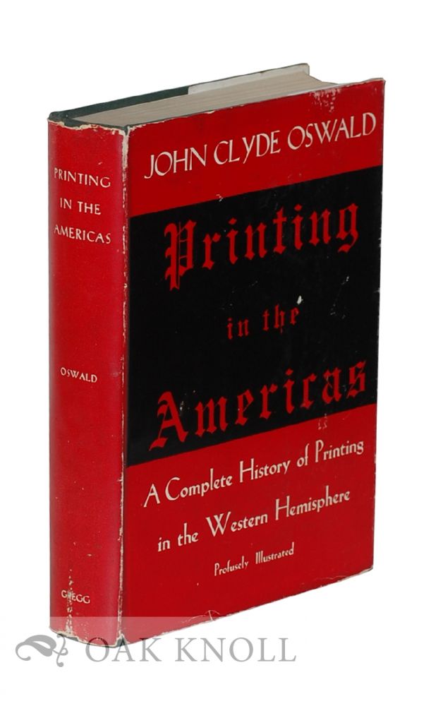 Order Nr. 4593 PRINTING IN THE AMERICAS. John Clyde Oswald.