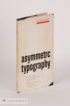 Order Nr. 4887 ASYMMETRIC TYPOGRAPHY. Jan Tschichold