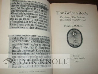 THE GOLDEN BOOK, THE STORY OF FINE BOOKS AND BOOKMAKING - PAST AND PRESENT.