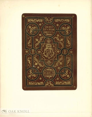 THOMAS BERTHELET, ROYAL PRINTER AND BOOKBINDER TO HENRY VIII, KING OF ENGLAND, WITH SPECIAL REFERENCE TO HIS BOOKBINDINGS.