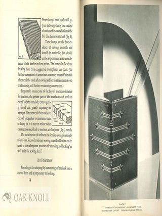 A ROD FOR THE BACK OF THE BINDER, SOME CONSIDERATIONS OF BINDING WITH REFERENCE TO THE IDEALS OF THE LAKESIDE PRESS.
