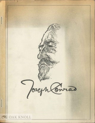 Order Nr. 6296 JOSEPH CONRAD, A BIBLIOGRAPHICAL CATALOGUE OF HIS MAJOR FIRST EDITIONS WITH...