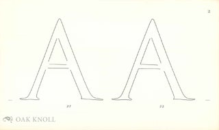 LETTERS REDRAWN FROM THE TRAJAN INSCRIPTION IN ROME