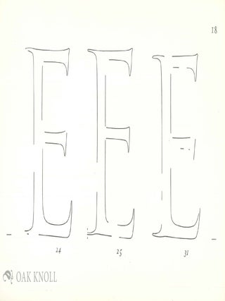 LETTERS REDRAWN FROM THE TRAJAN INSCRIPTION IN ROME