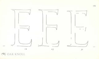 LETTERS REDRAWN FROM THE TRAJAN INSCRIPTION IN ROME