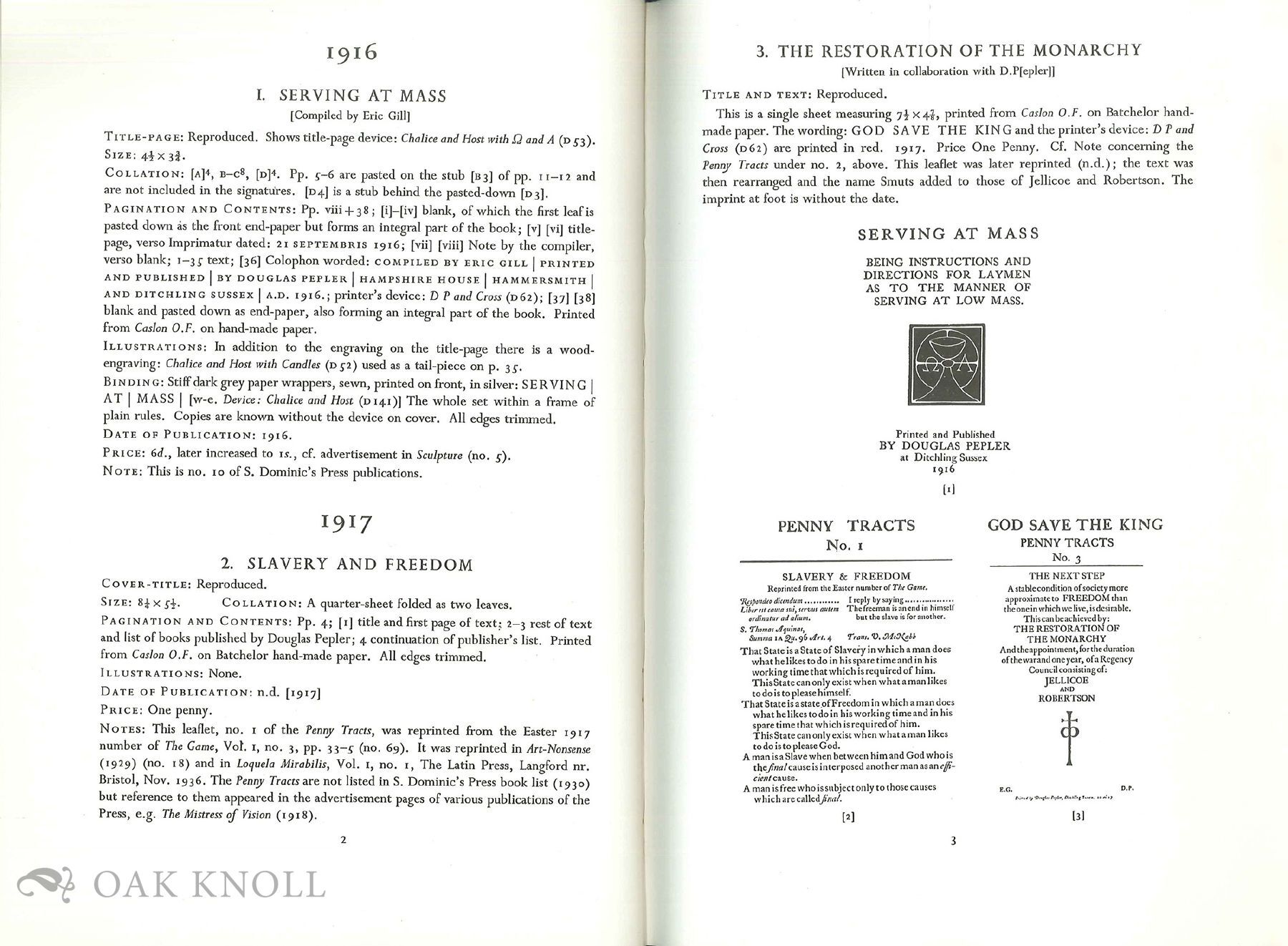 BIBLIOGRAPHY OF ERIC GILL | Evan R. Gill