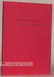 Order Nr. 6509 BOOKS AND MANUSCRIPTS FROM THE HEINEMAN COLLECTION