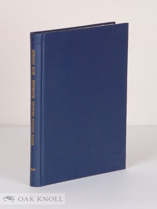 Order Nr. 6570 FIFTEENTH CENTURY ENGLISH BOOKS, A BIBLIOGRAPHY OF BOOKS AND DOCUMENTS PRINTED IN...