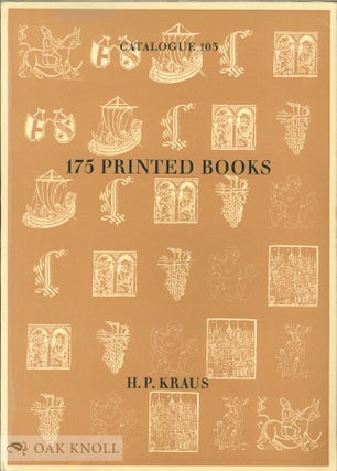 175 PRINTED BOOKS. 103.