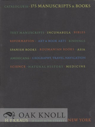 Order Nr. 6864 ONE HUNDRED AND SEVENTYFIVE MANUSCRIPTS & BOOKS