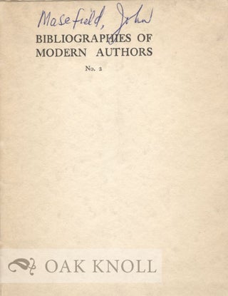 Order Nr. 7126 BIBLIOGRAPHIES OF MODERN AUTHORS. Iola A. Williams