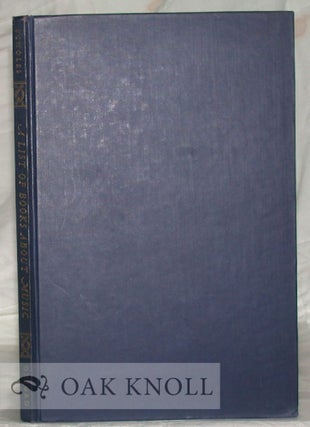 Order Nr. 7221 A LIST OF BOOKS ABOUT MUSIC IN THE ENGLISH LANGUAGE. Percy A. Scholes