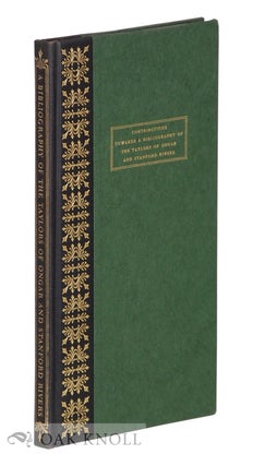 Order Nr. 7696 CONTRIBUTIONS TOWARDS A BIBLIOGRAPHY OF THE TAYLORS OF ONGAR AND STANFORD RIVERS....